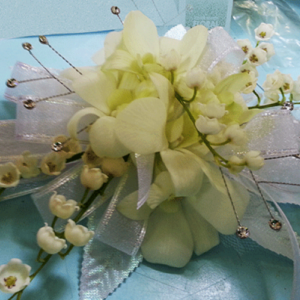 Orchids Lily of the Valley Corsage