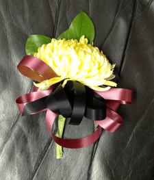 Bright Yellow Boutonniere