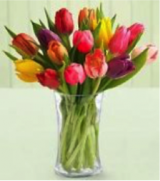 Blooming Tulip Vase