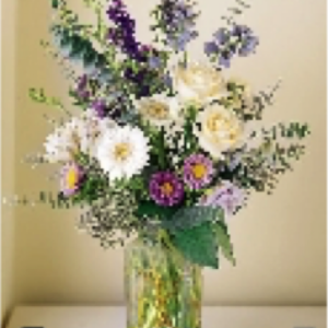 Vase of Mixed Flowers